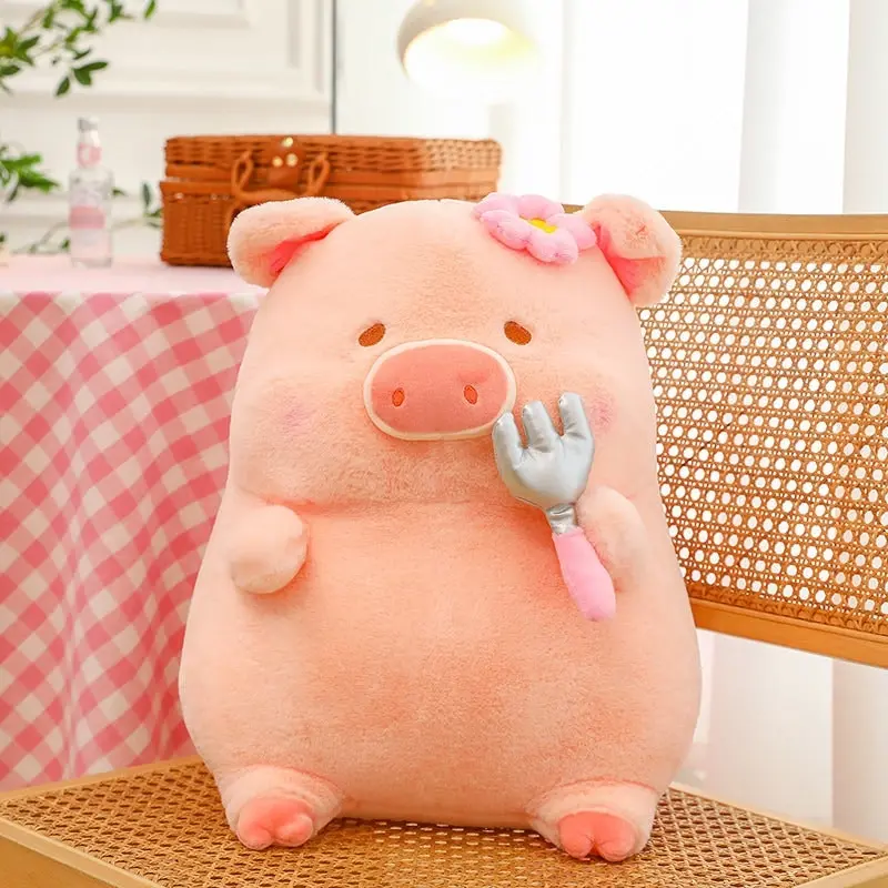 Super Cute Soft Fleece Large Dining Pig Plush Toy 65cm Tall