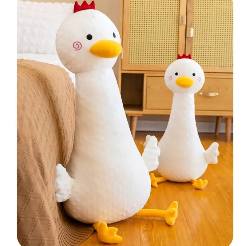 Super Soft Cute Coral Fleece Chicken Plush Toy 130cm or 155cm