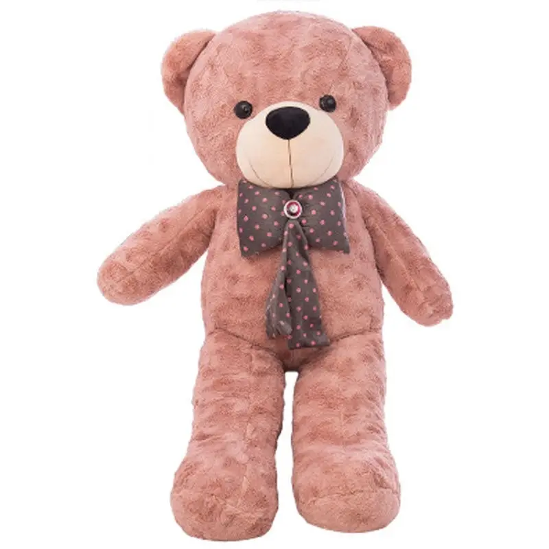 Large Jumbo Teddy Bear Plush Toy 140cm-200cm Long Apricot Peach