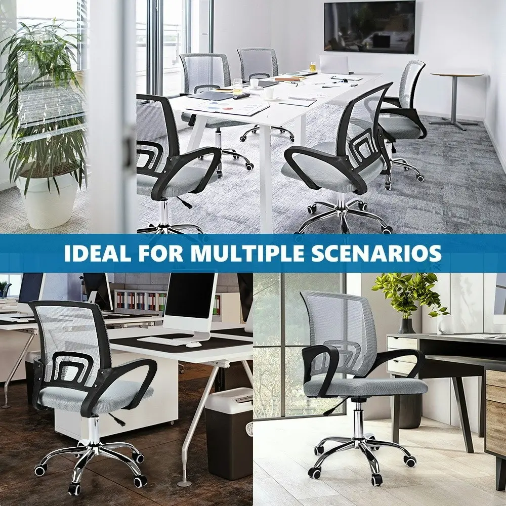 Furb Mesh Office Chair Adjustable Swivel Executive Ergonomic Chair for Office