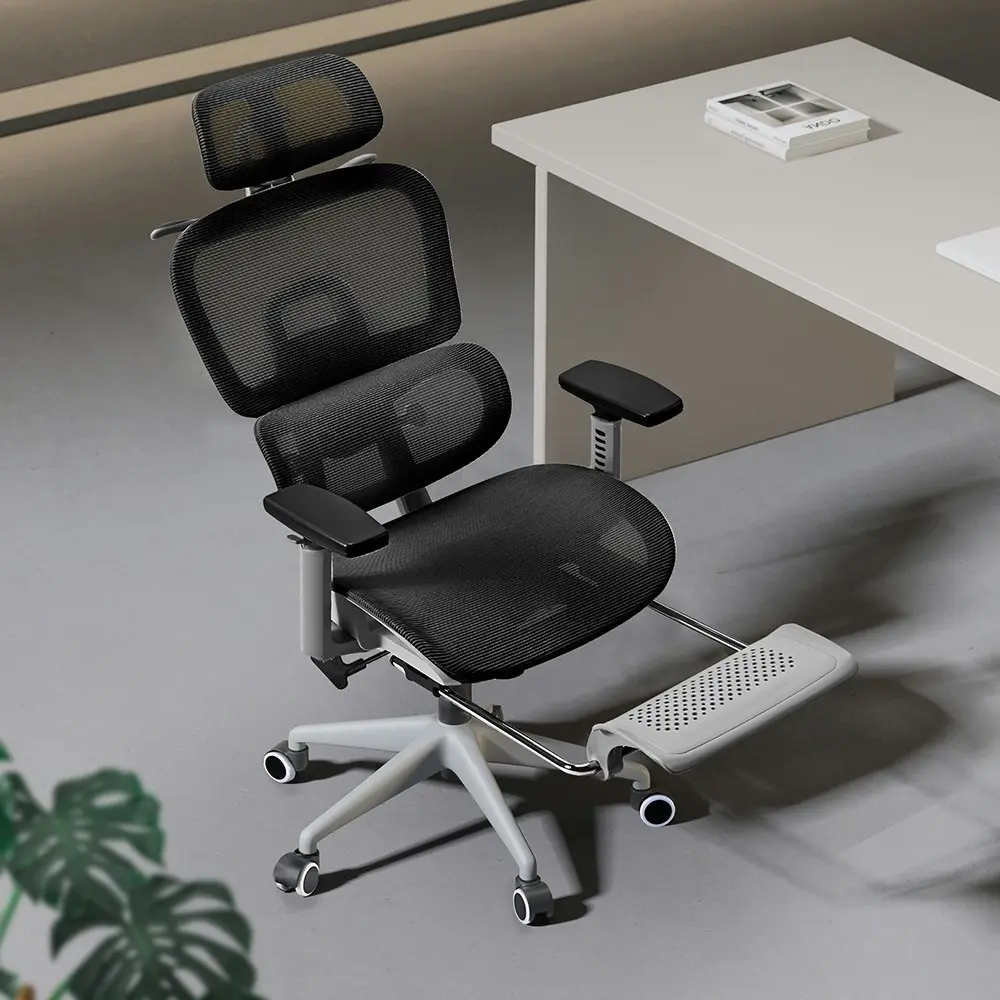 Furb Ergonomic Office Chair w/ Breathable Mesh High Back Computer Chair Whbk