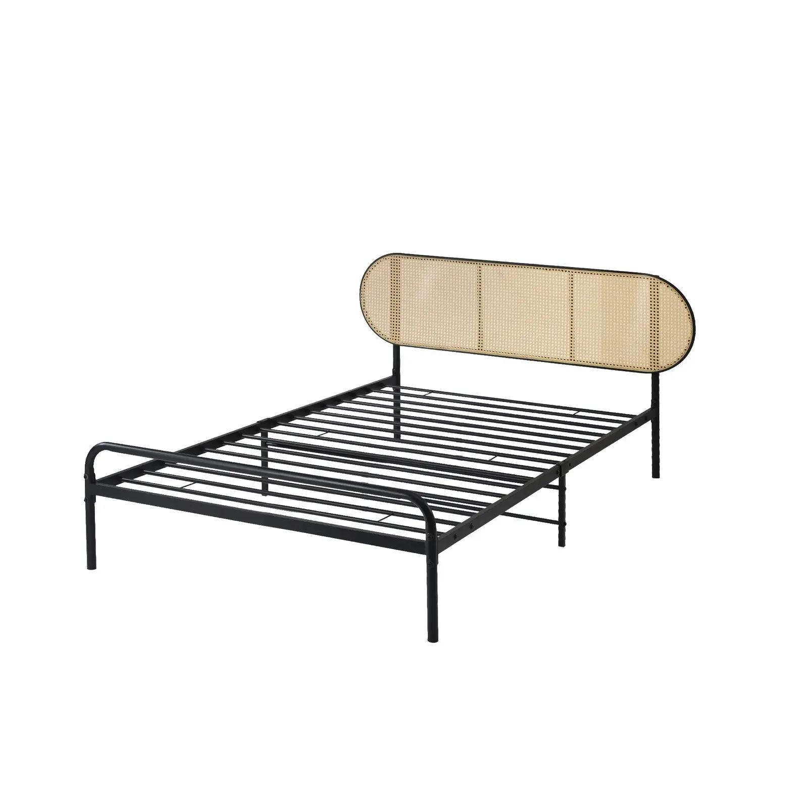 Oikiture Bed Frame Single Size Metal Bed Platform VINY