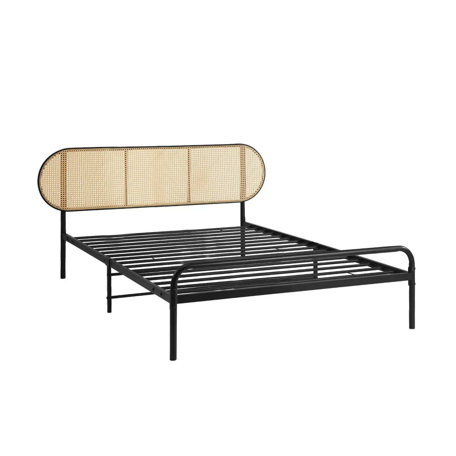 Oikiture Bed Frame Single Size Metal Bed Platform VINY