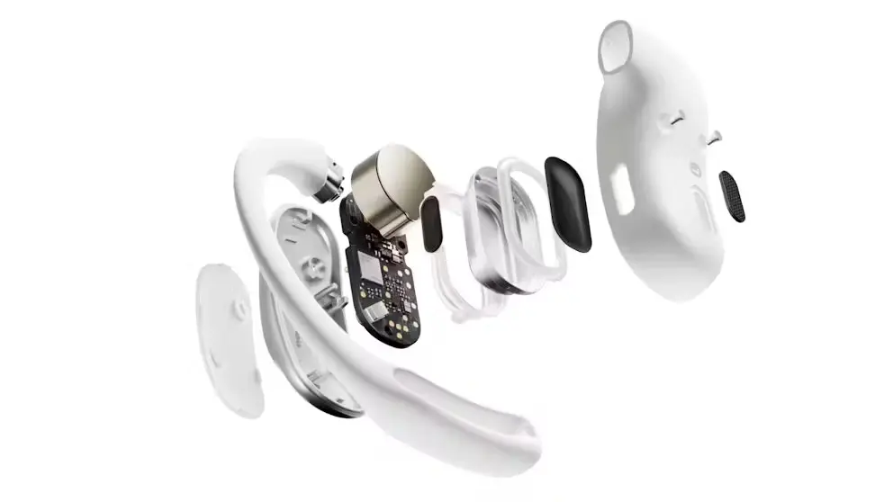 SHOKZ Openfit Air True Wireless Earbuds - White