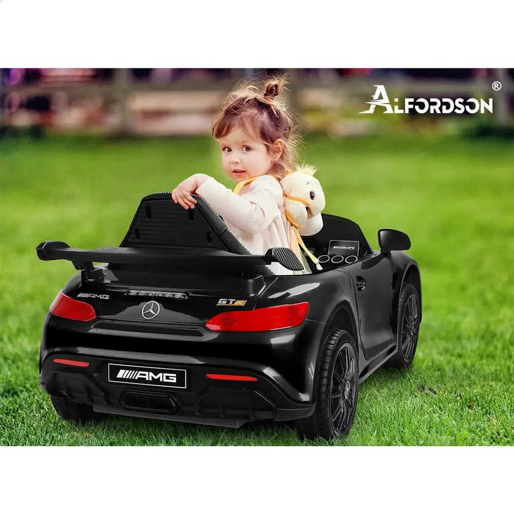 Alfordson Kids Ride On Car Mercedes-Benz Licensed Electric Motors Black