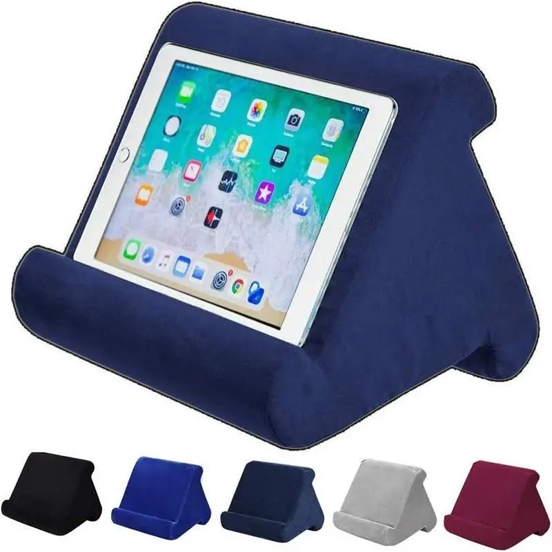 Tablet Pillow Stands For iPad Book Reader Holder Rest Laps Reading Cushion