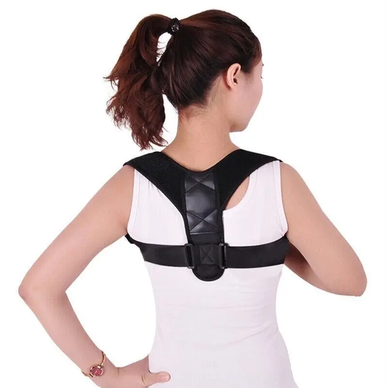 Posture Clavicle Support Corrector  Straight Shoulders Brace Strap Correct Au