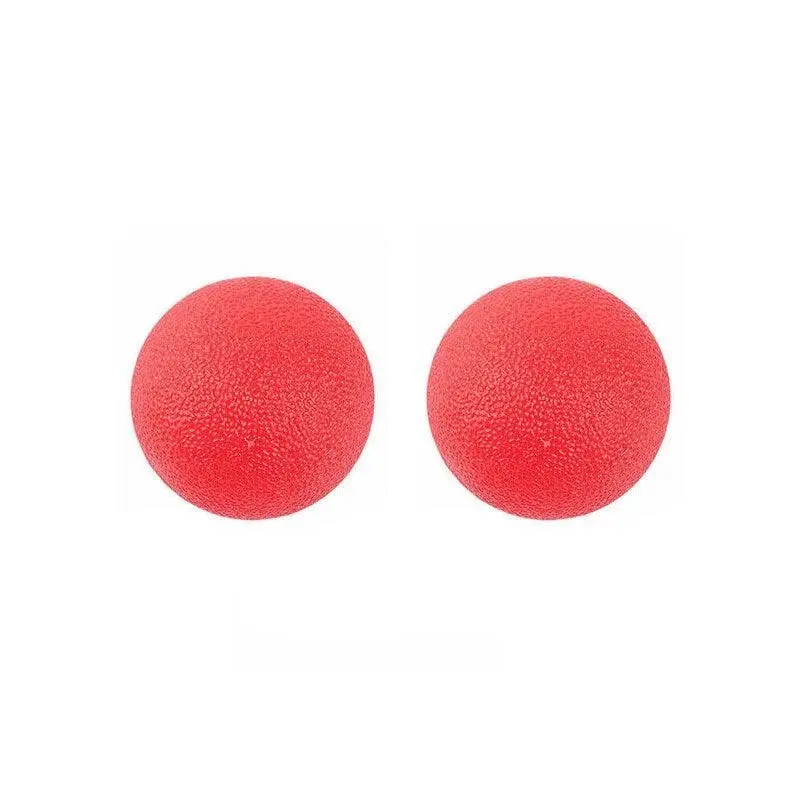 2Pcs Solid Training Rubber Ball Pet Puppy Dog Chew Play Fetch Bite Toy