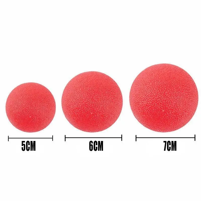 2Pcs Solid Training Rubber Ball Pet Puppy Dog Chew Play Fetch Bite Toy