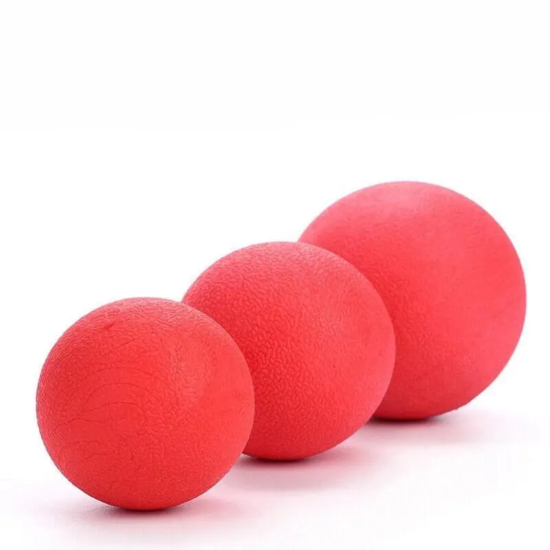 2Pcs Solid Training Rubber Ball Pet Puppy Dog Chew Play Fetch Bite Toy