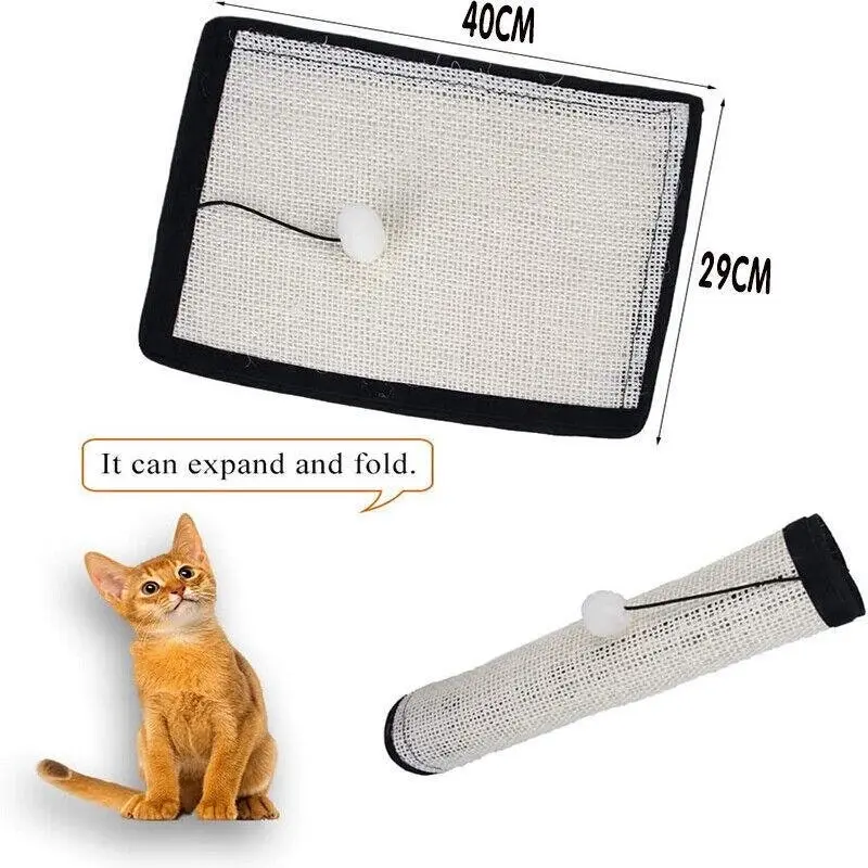 40Cm Cat Scratcher Scratching Mat Board Sofa Scratch Bed Toy Pad Post Protector