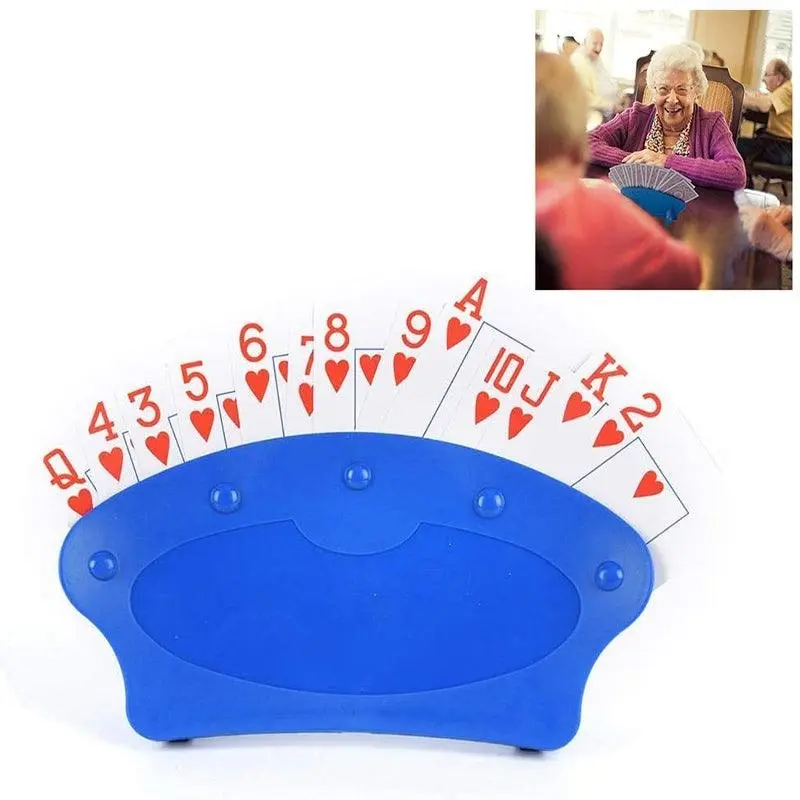 Rack For Children Arthritis  Holder Hands-Free  Poker Playing Card  Fan Shape Au