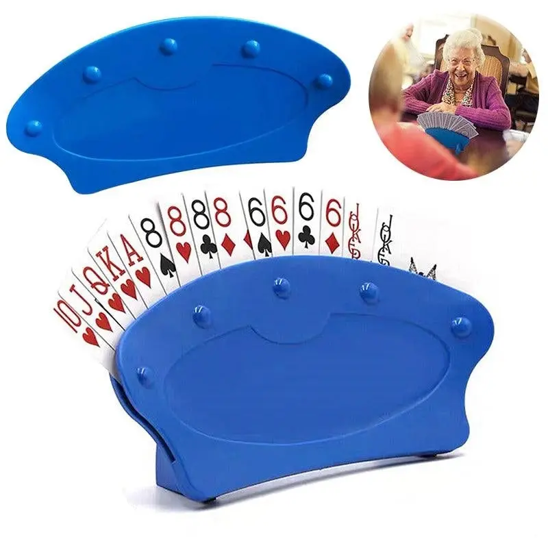 Rack For Children Arthritis  Holder Hands-Free  Poker Playing Card  Fan Shape Au