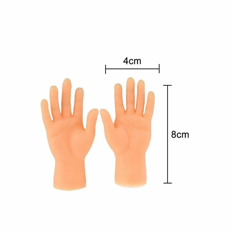 Mini Finger Hands Tiny Puppets Props Play Toy Kids Cat Pet Party Game Story Time