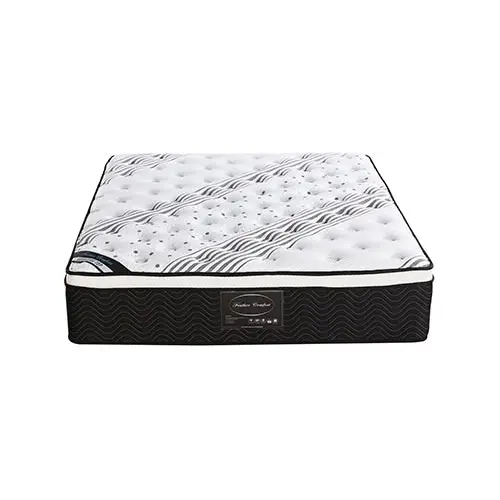 Exclusive Latex Euro Top Individual Pocket Spring Medium Firm 33cm Thick Queen Mattress