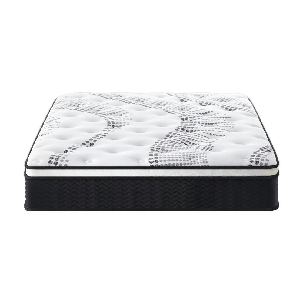 ADRIS Mattress Cool Gel Foam Euro Top Pocket Spring 22cm