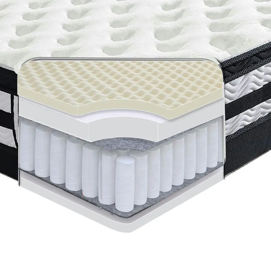 35CM Thickness Euro Top Egg Crate Foam Mattress in King Size