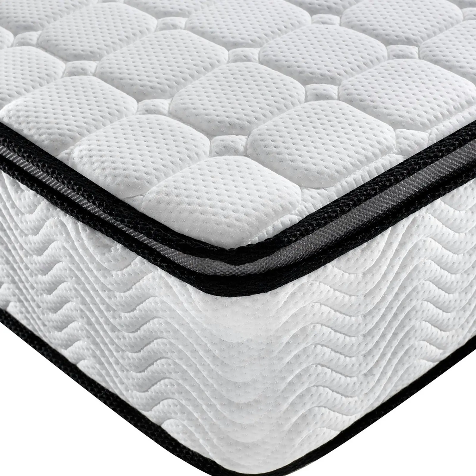 Ergopedic Mattress 5 Zone Latex Pocket Spring Mattress In A Box 30cm