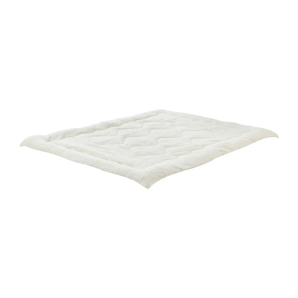 Fleece Mattress Topper Reversible Pillowtop