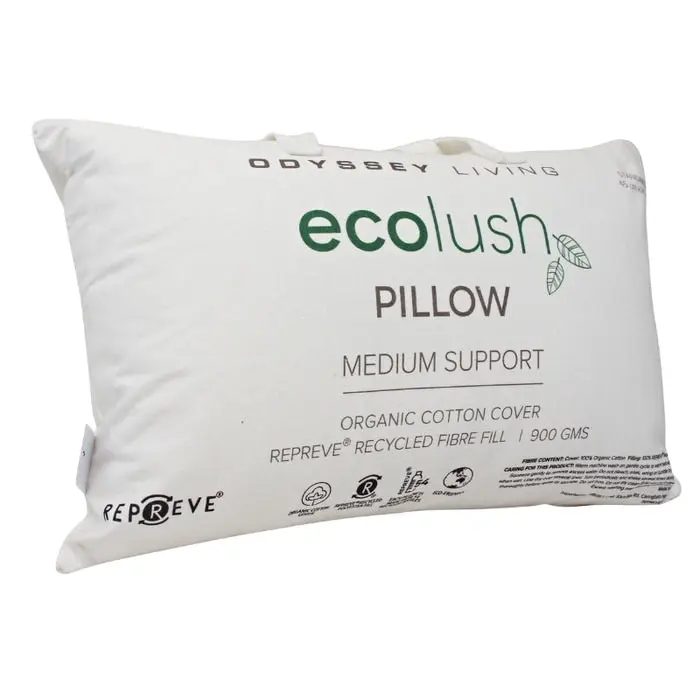 Odyysey Living Ecolush Pillow - 900gms