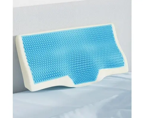 Bedding Memory Foam Contour Pillow Cool Gel Bamboo Cover