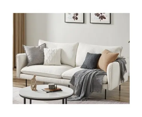 Aazeen Boucle 3 Seater Sofa