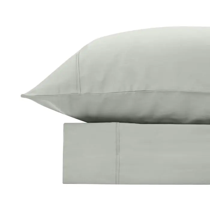 Bas Phillips Bamboo & Cotton 400TC Blend Sheet Set - SILVER