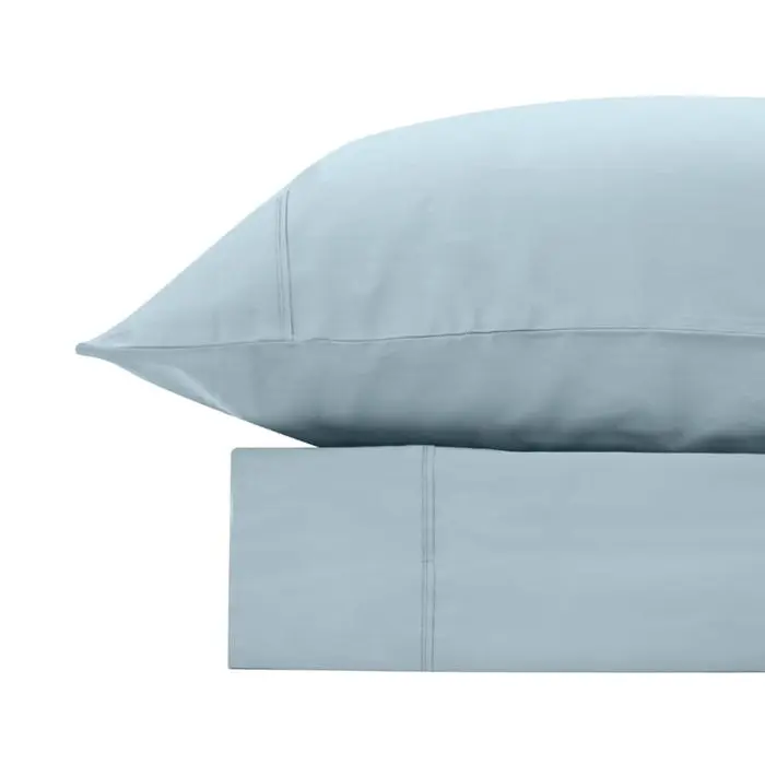 Bas Phillips Bamboo & Cotton 400TC Blend Sheet Set - BLUE DREAM