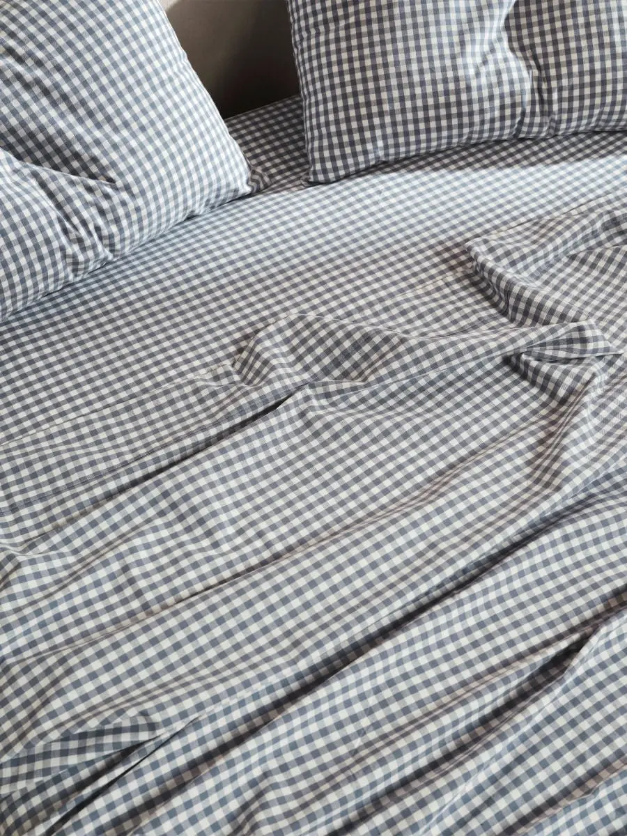 Linen House Springsteen Blue Sheet Set