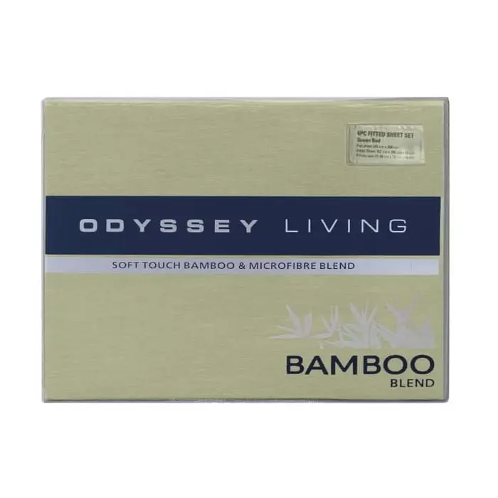 Odyysey Living Bamboo Blend Sheet Sets - Olive