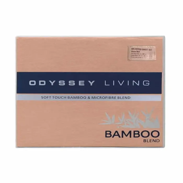 Odyysey Living Bamboo Blend Sheet Sets - Clay