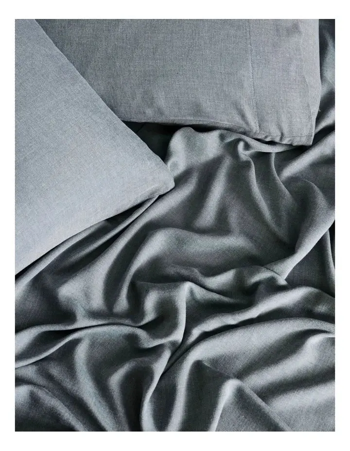 Linen House Rejeaneration Rialta Sheet Set Pine