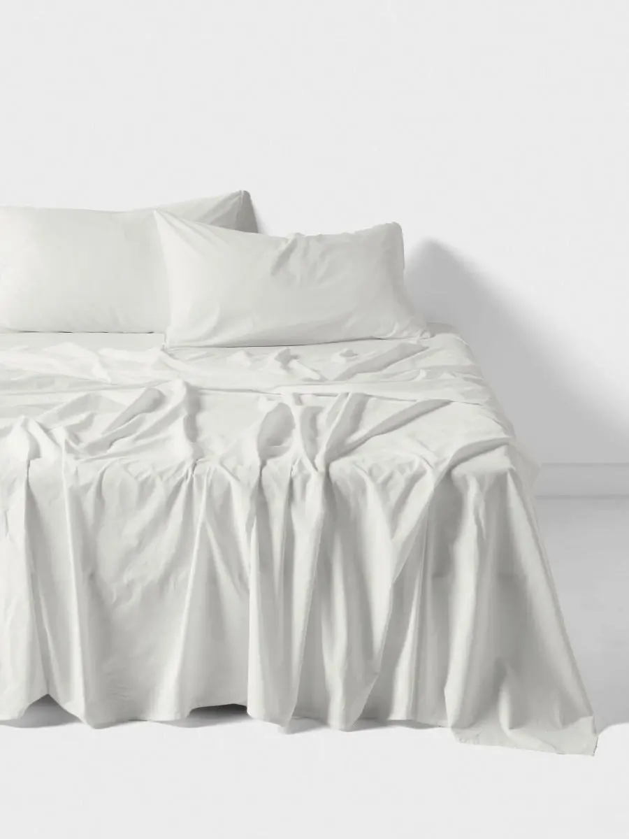 Linen House Terra Snow Sheet Set