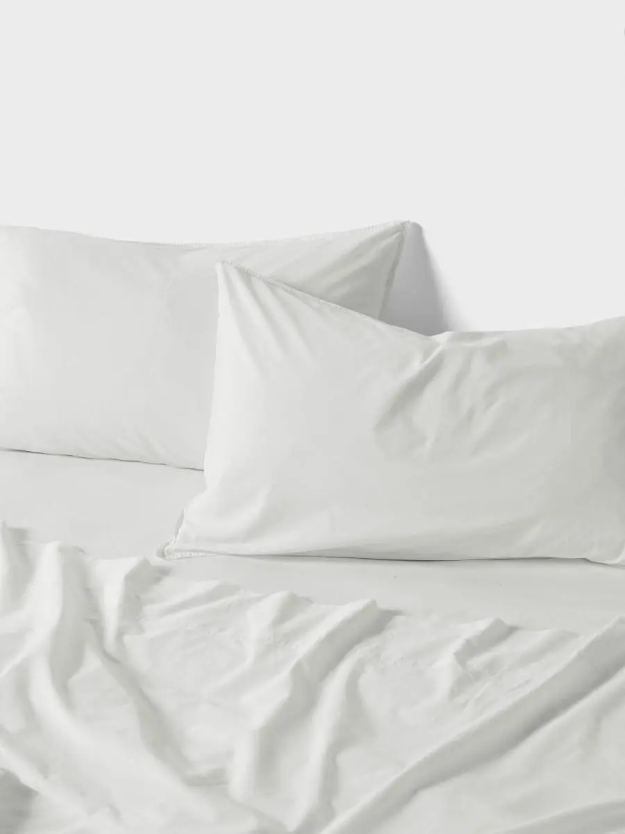 Linen House Terra Snow Sheet Set