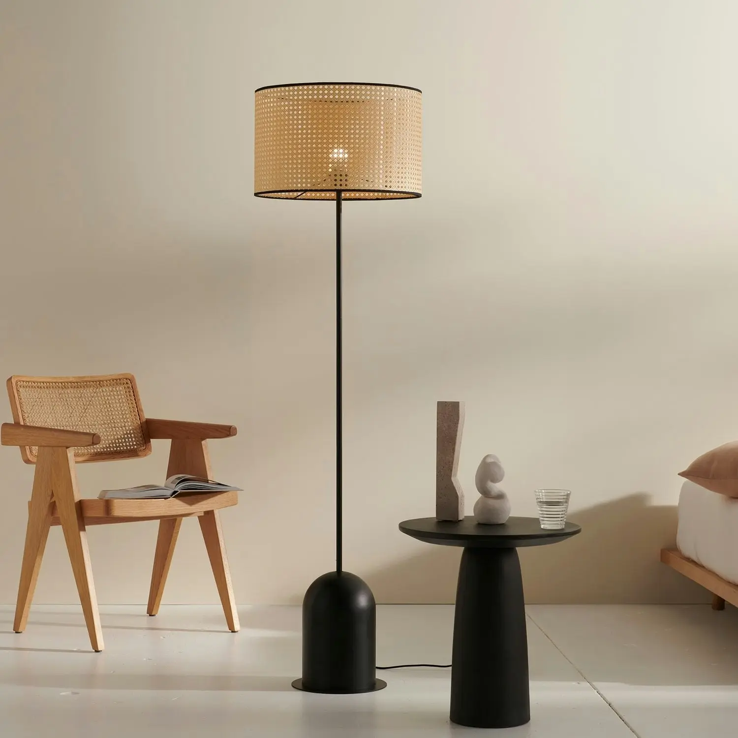 Mayfield Lighting Kimi Black Floor Lamp