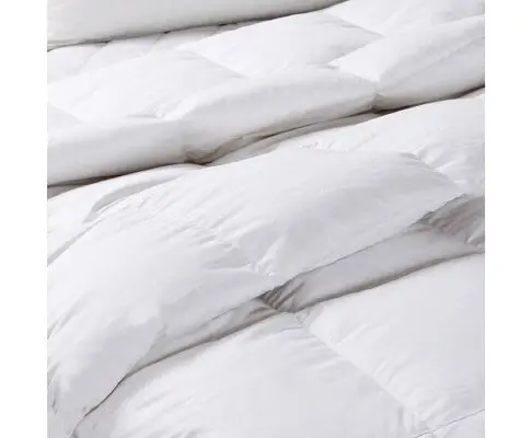 Royal Comfort 50% Goose Feather 50% Down 500GSM Quilt Duvet Deluxe Soft Touch