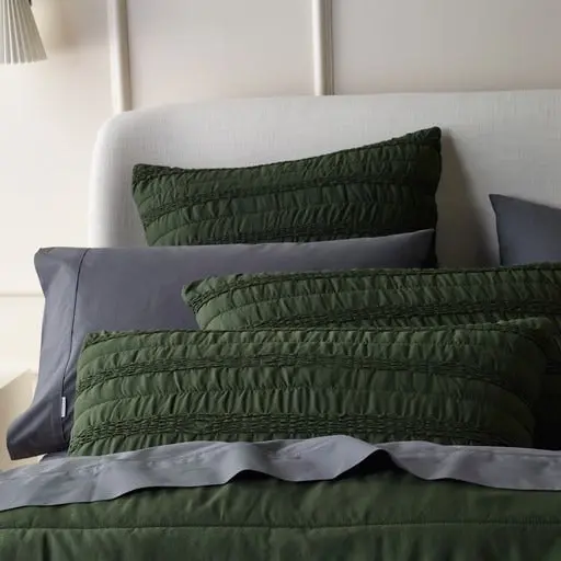 Bianca Bedding Vienna Green Polyester Bedspread Set