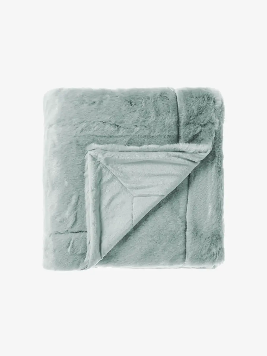 Linen House SELMA THROW - MIST