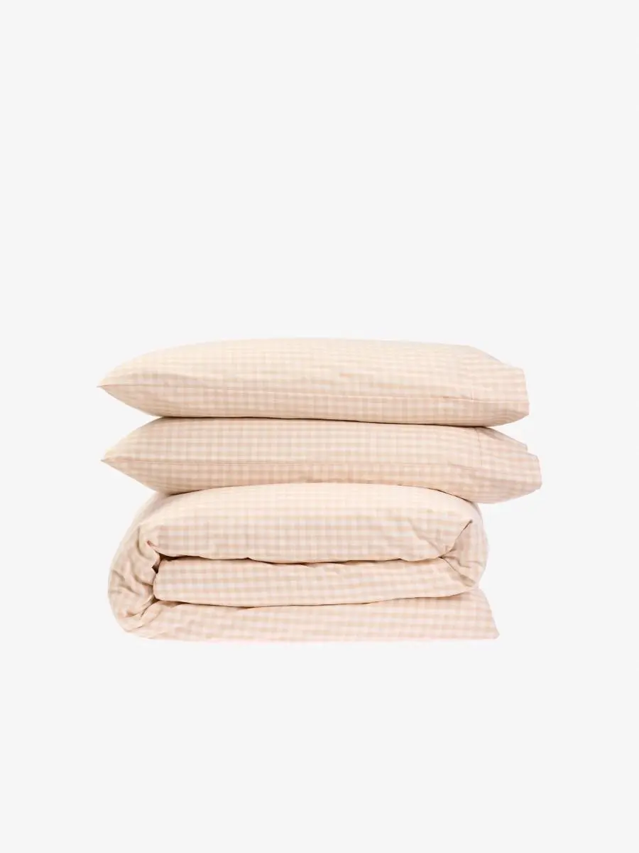 Linen House Springsteen Peach Quilt Cover Set