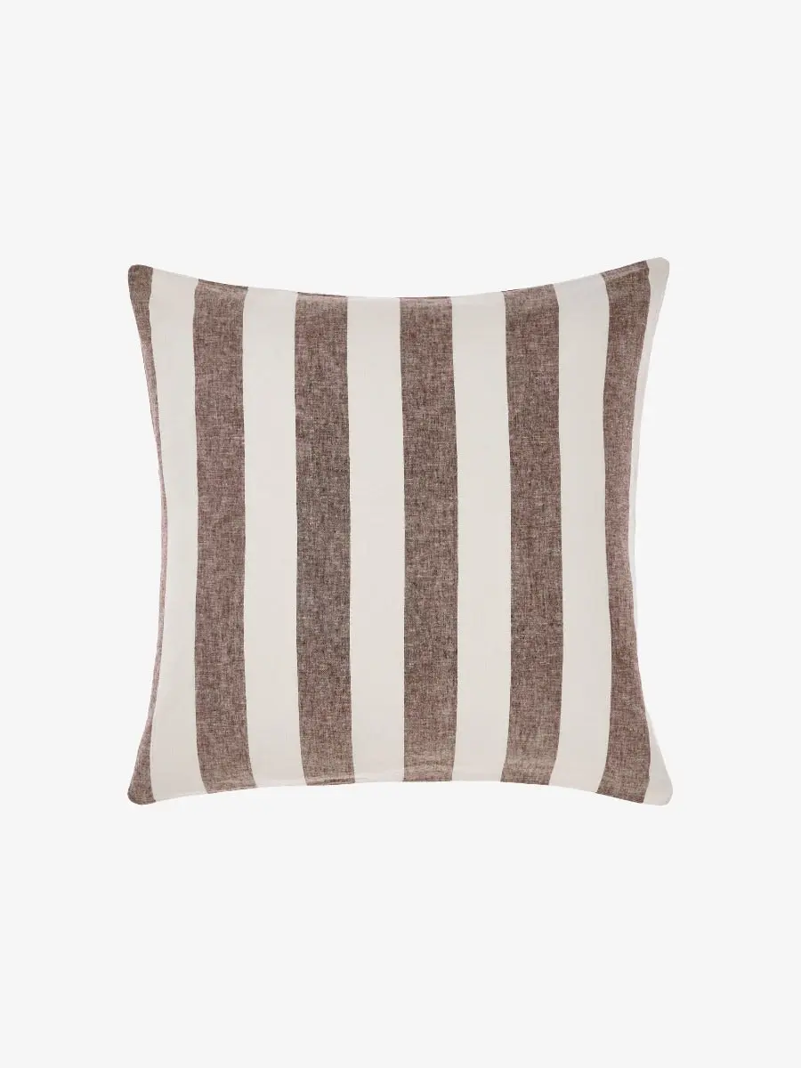 Linen House Vintage Stripe   Tiramisu