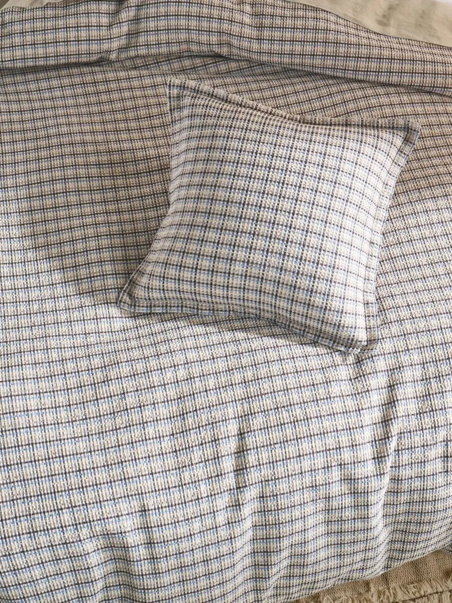 Linen House Highland Quilt Cover Set   Ink