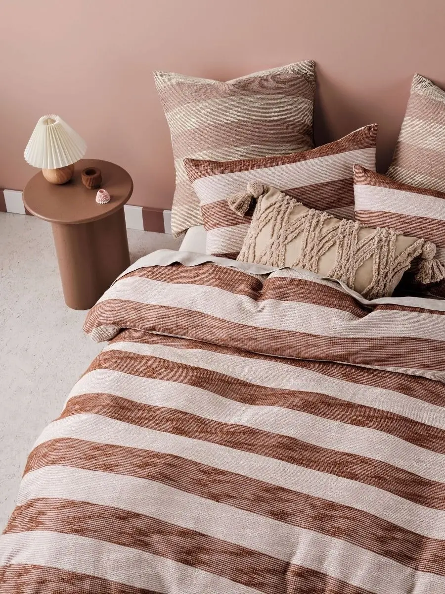 Linen House Oceania Cinnamon Quilt Cover Set