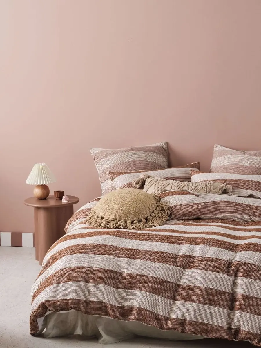 Linen House Oceania Cinnamon Quilt Cover Set