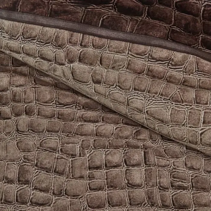 Bedding House  Croco Brown Quilt Cover Set