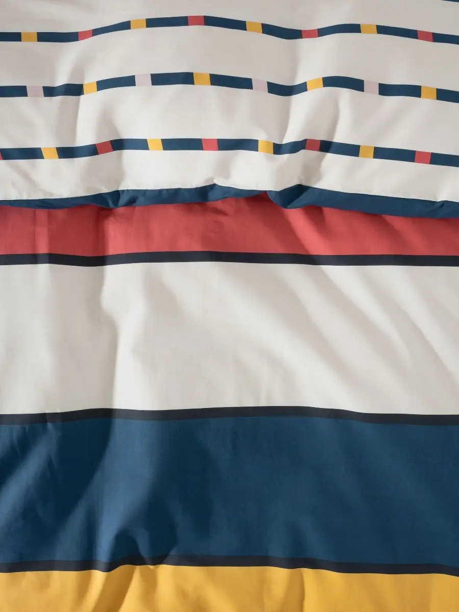 Esprit TOMMY MULTI COLOUR QUILT COVER SET