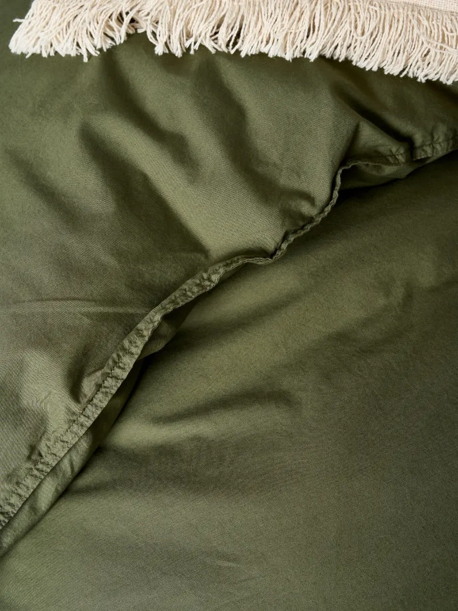 Linen House Terra Olive Quilt Cover Set