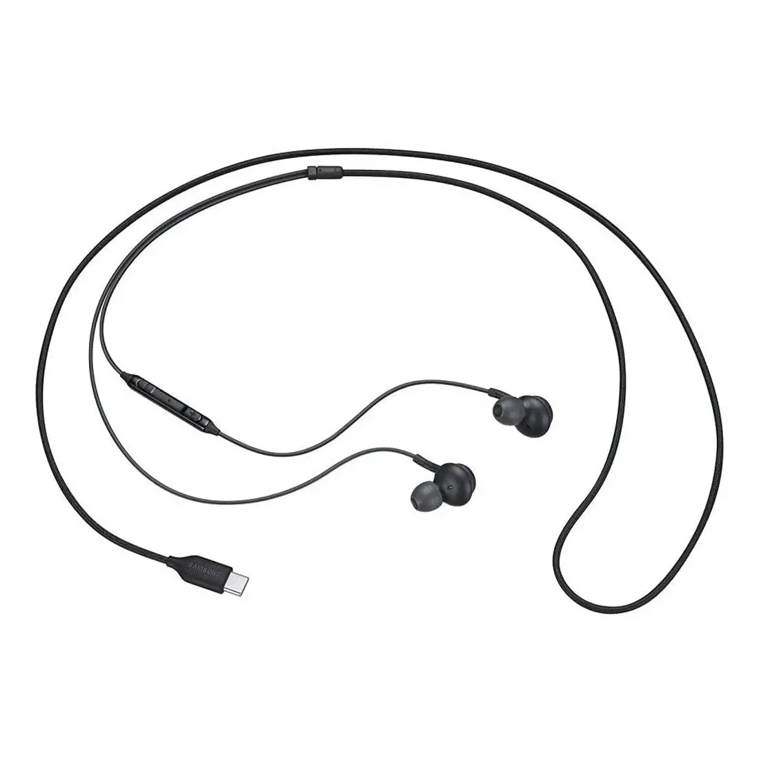 Samsung In-Ear Wired Earphones Type C By AKG EO-IC100BBEGWW - Black