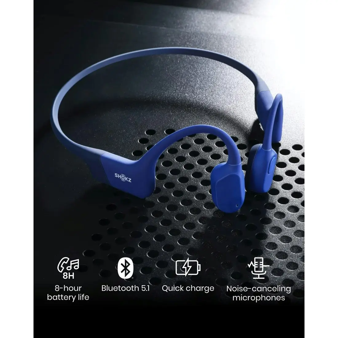 SHOKZ OpenRun Wireless Open-Ear Sport Headphones