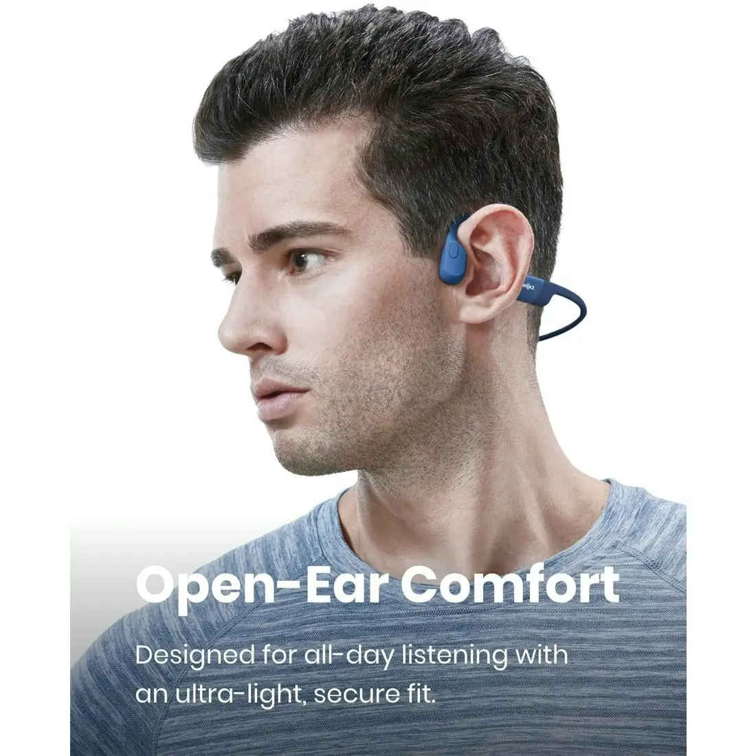 SHOKZ OpenRun Wireless Open-Ear Sport Headphones