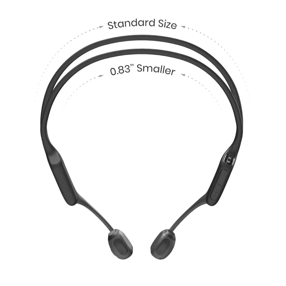 SHOKZ OpenRun Pro Mini Bone Conduction Open-Ear Bluetooth Sport Headphones